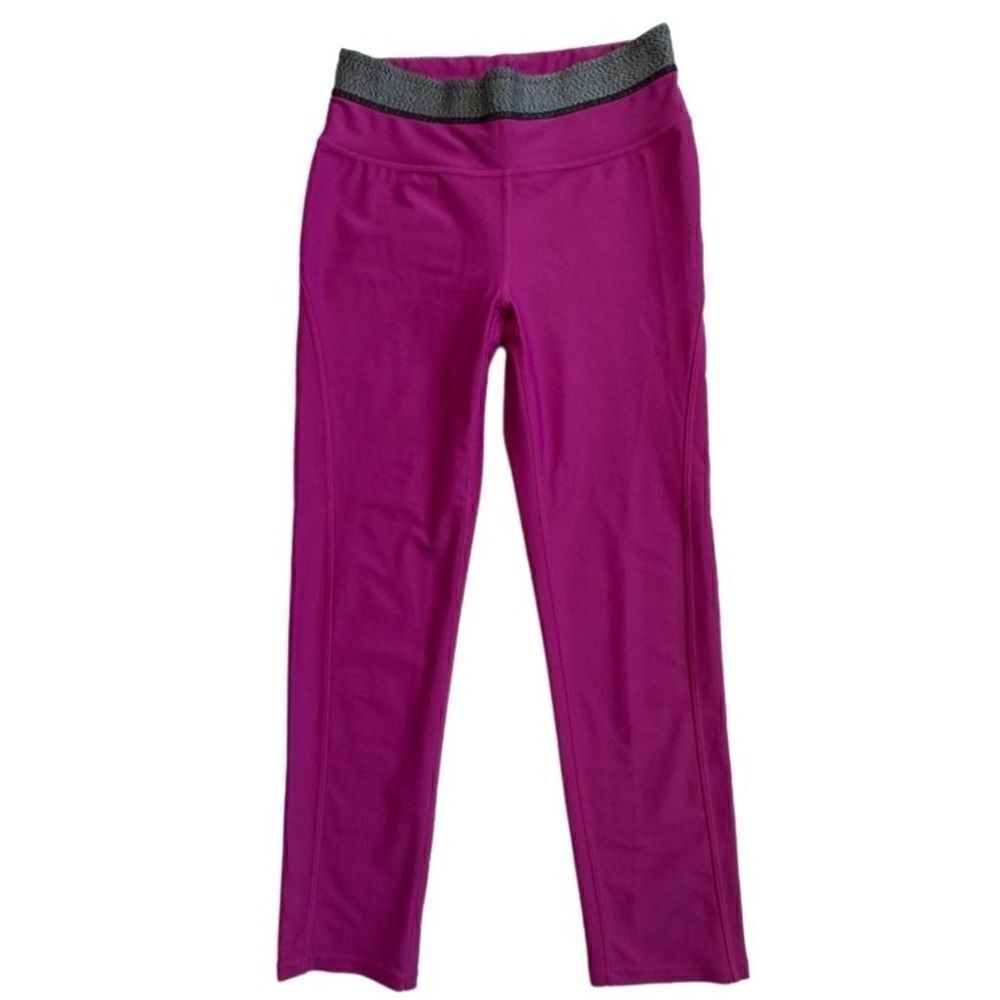 Athleta Workout Pink Legging High Waist Yoga Exercise Walking Cropped Pant SZ XS